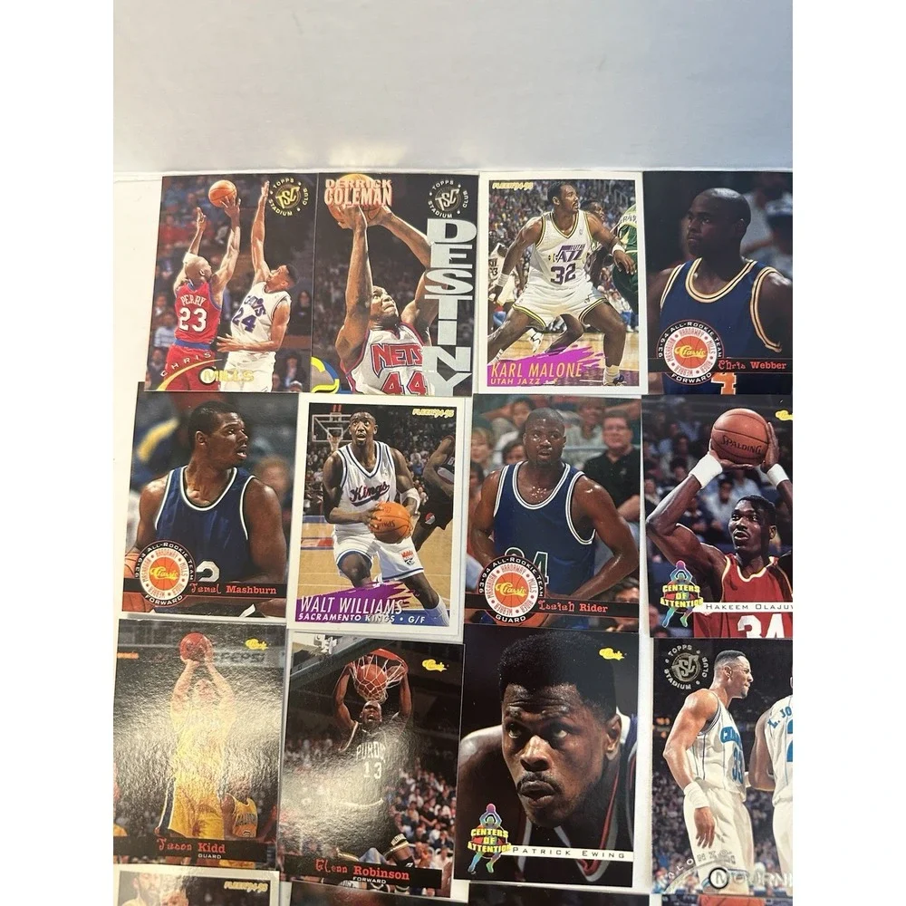 1994 Classic Topps Basketball Lot 39 Shaq Grant Hill Penny Kidd Rookies Stars⁠